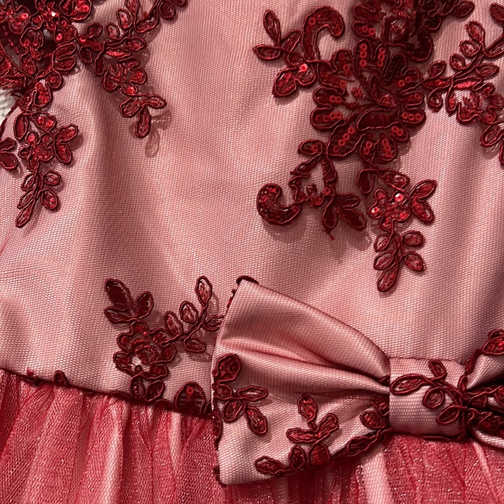 Christmas/Valentines dress. - Picture 4 of 5